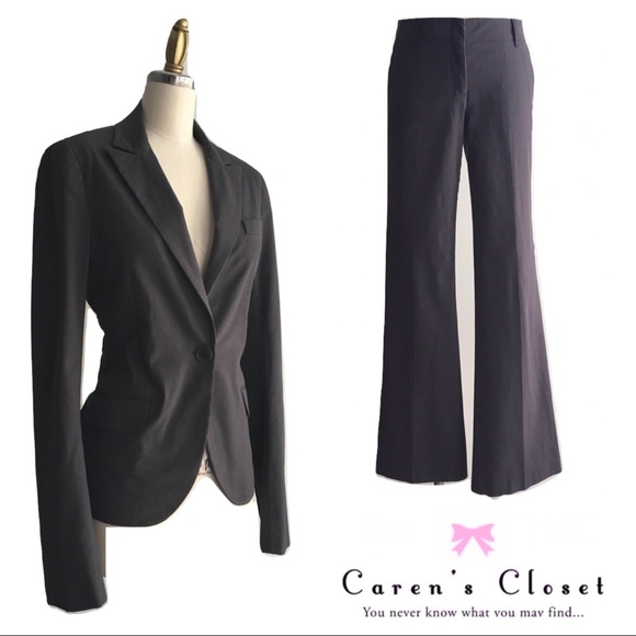 Theory Other - Theory Dark Brown Pant Suit